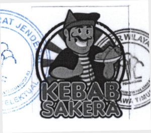 Trademark KEBAB SAKERA + Lukisan