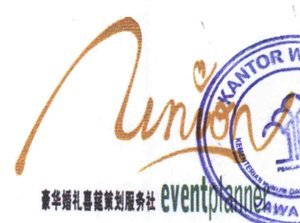 Trademark Union eventplanner + Huruf Kanji