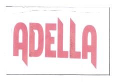 Trademark ADELLA