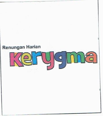 Trademark RENUNGAN HARIAN KERYGMA