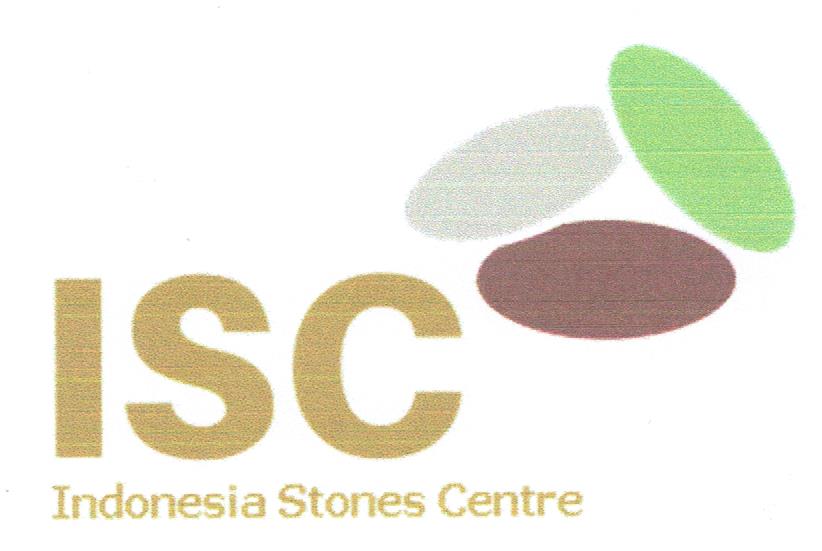 Trademark ISC Indonesia Stones Centre + Logo