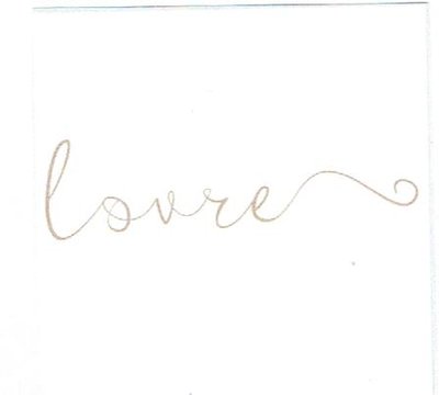 Trademark LOVRE + LOGO