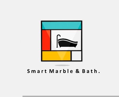 Trademark Smart Marble & Bath + Logo