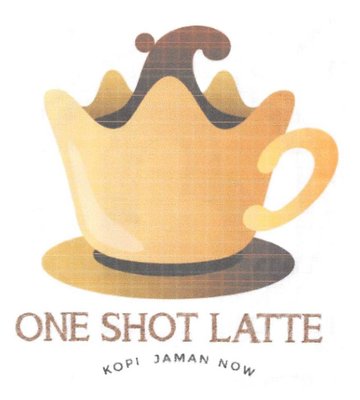 Trademark ONE SHOT LATTE KOPI JAMAN NOW + Logo