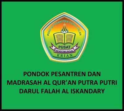 Trademark PONDOK PESANTREN DAN MADRASAH AL QUR'AN PUTRA PUTRI DARUL FALAH AL
ISKANDARY