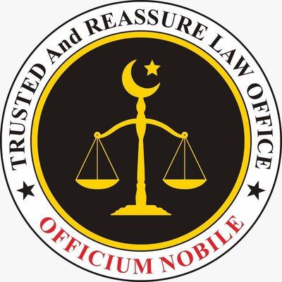 Trademark TRUSTED AND REASSURE LAW OFFICE