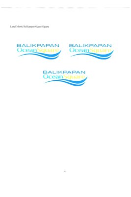 Trademark BALIKPAPAN OCEAN SQUARE