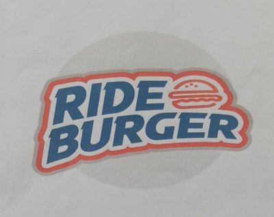 Trademark RIDE BURGER + LOGO