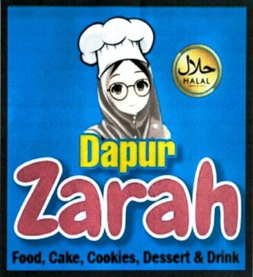 Trademark Dapur Zarah + Gambar