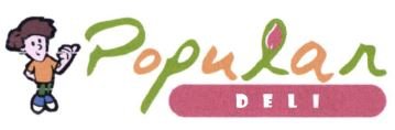 Trademark POPULAR DELI + LOGO