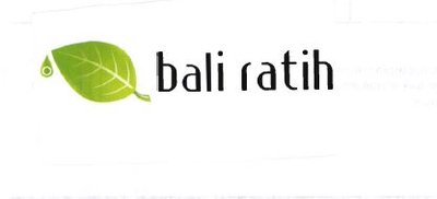 Trademark BALI RATIH + LOGO