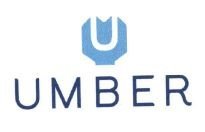 Trademark UMBER + LOGO