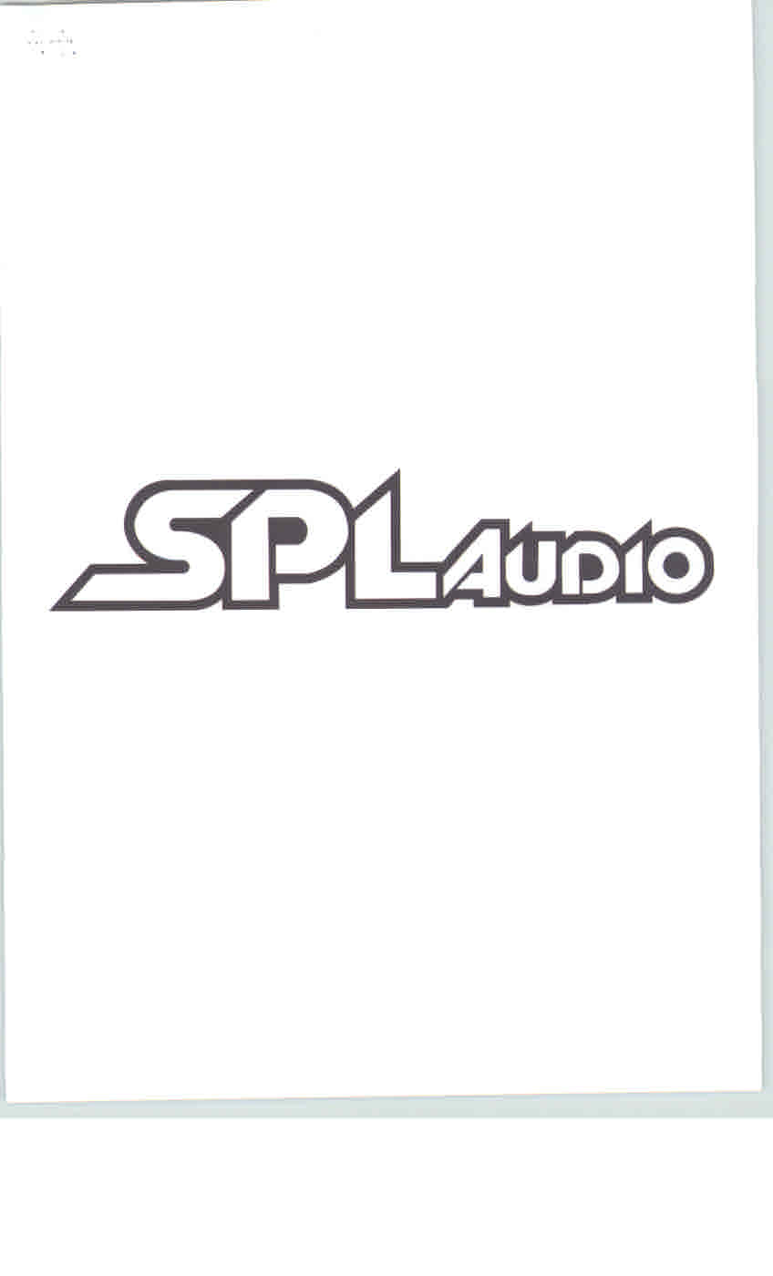 Trademark SPL AUDIO