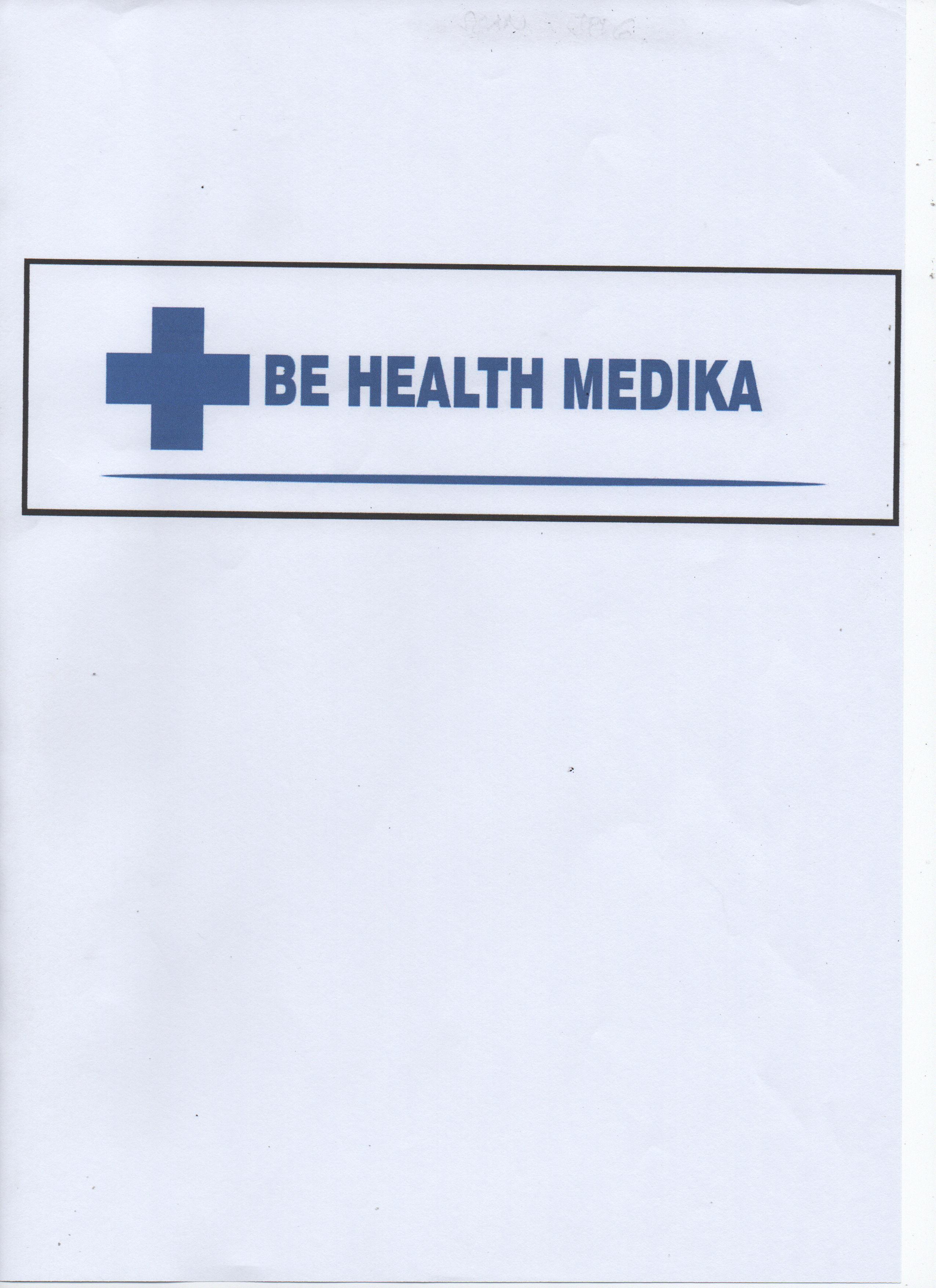 Trademark BE HEALTH MEDIKA