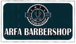 Trademark ARFA BARBERSHOP