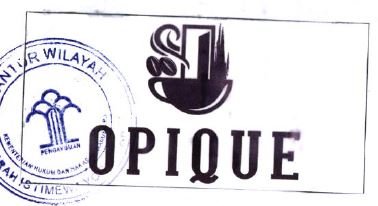 Trademark OPIQUE + LOGO