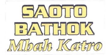 Trademark SAOTO BATHOK MBAH KATRO