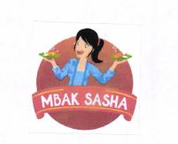 Trademark MBA SASHA + LOGO