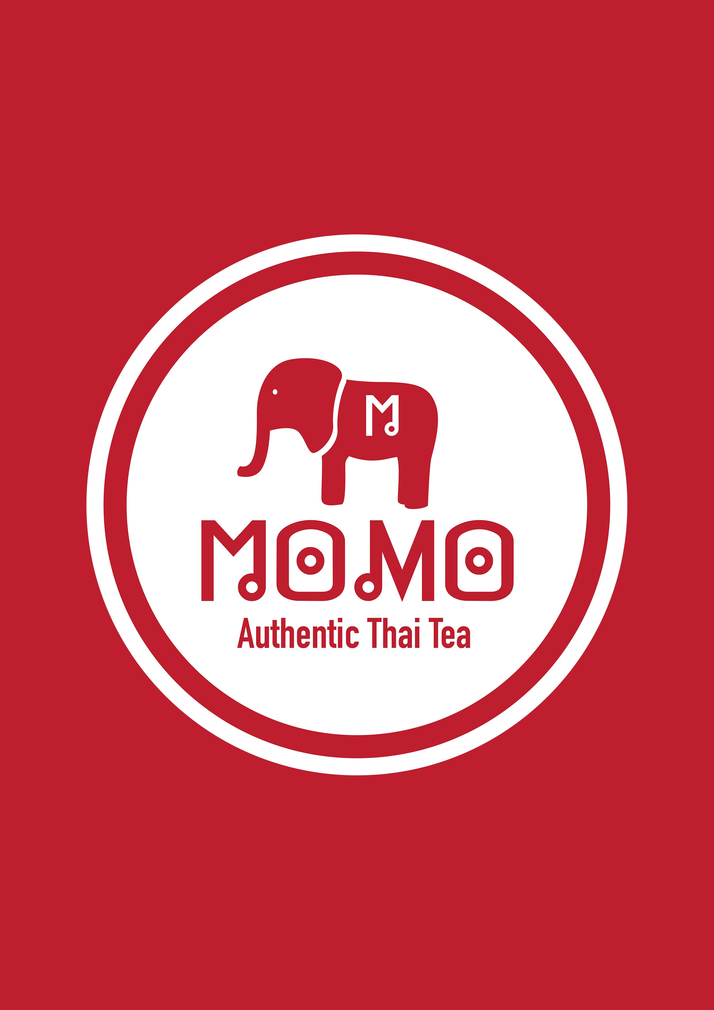 Trademark MOMO Authentic Thai Tea