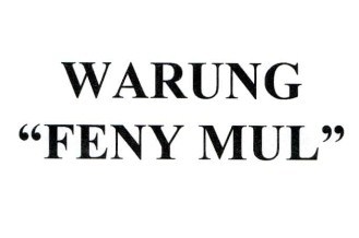 Trademark WARUNG "FENY MUL"