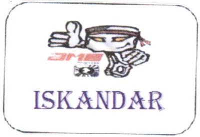 Trademark ISKANDAR