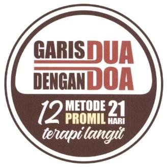 Trademark GARIS DUA DENGAN DOA