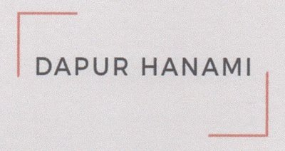 Trademark DAPUR HANAMI