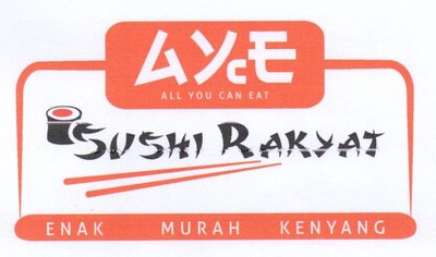 Trademark SUSHI RAKYAT AYCE