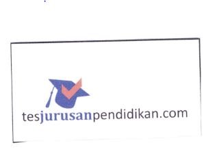 Trademark TESJURUSANPENDIDIKAN.COM + LOGO