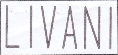 Trademark LIVANI