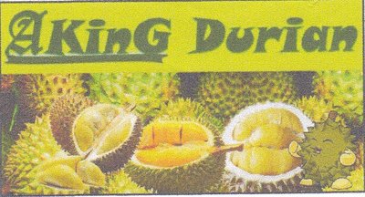 Trademark AKING DURIAN + LOGO