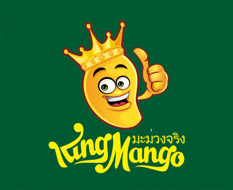 Trademark King Mango + Gambar + Tulisan Thailand