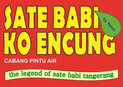 Trademark Sate Babi Ko Encung + Logo