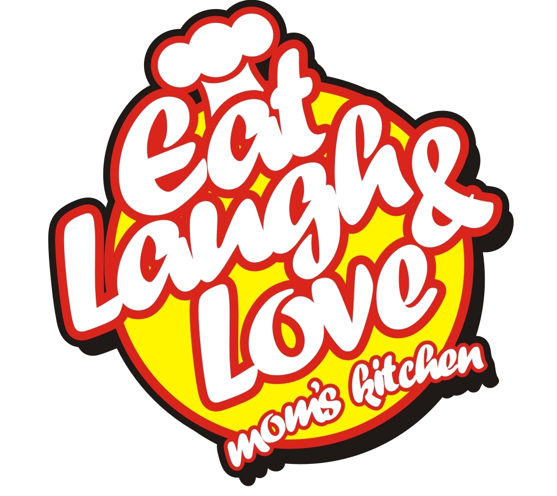 Trademark EAT LAUGH & LOVE MOM'S KITCHEN + LOGO