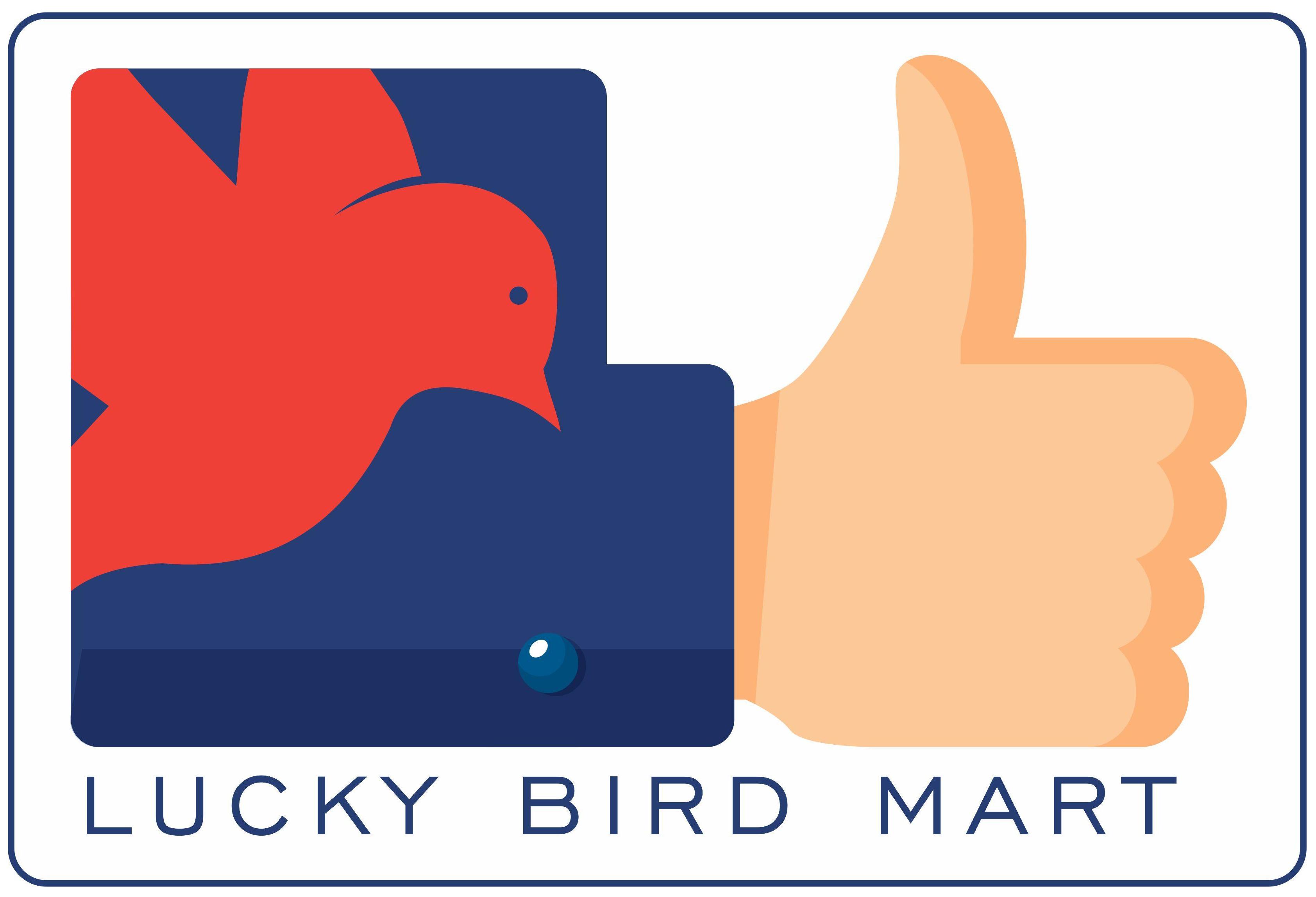 Trademark LUCKY BIRD MART + LOGO