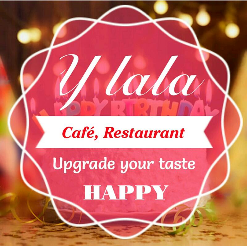 Trademark Y lala Happy cafe, restaurant