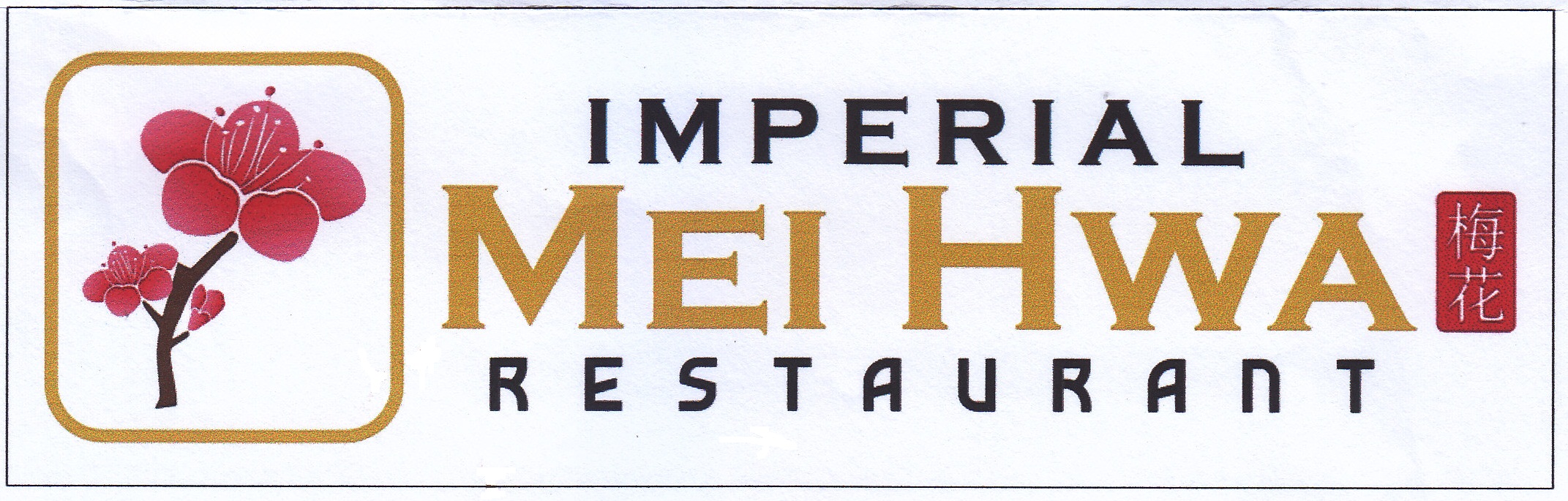 Trademark IMPERIAL MEI HWA RESTAURANT + KARAKTER JEPANG + GAMBAR