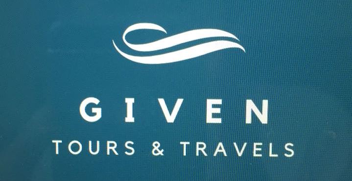 Trademark GIVEN TOURS & TRAVELS + LOGO