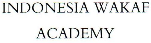 Trademark INDONESIA WAKAF ACADEMY