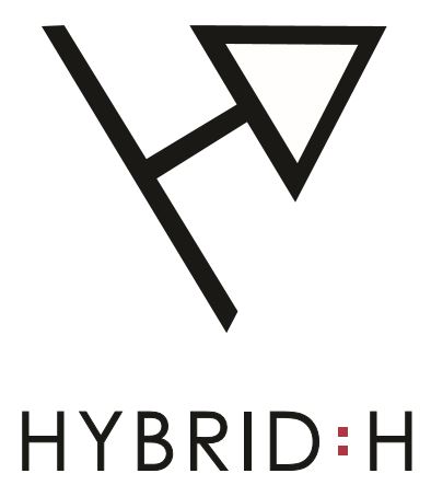 Trademark HYBRID:H + Logo