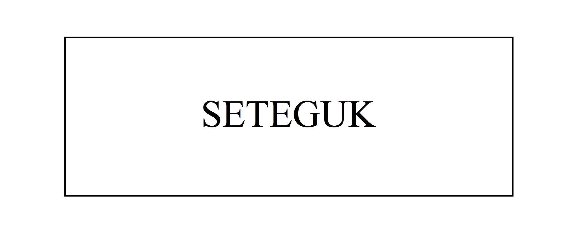 Trademark SETEGUK