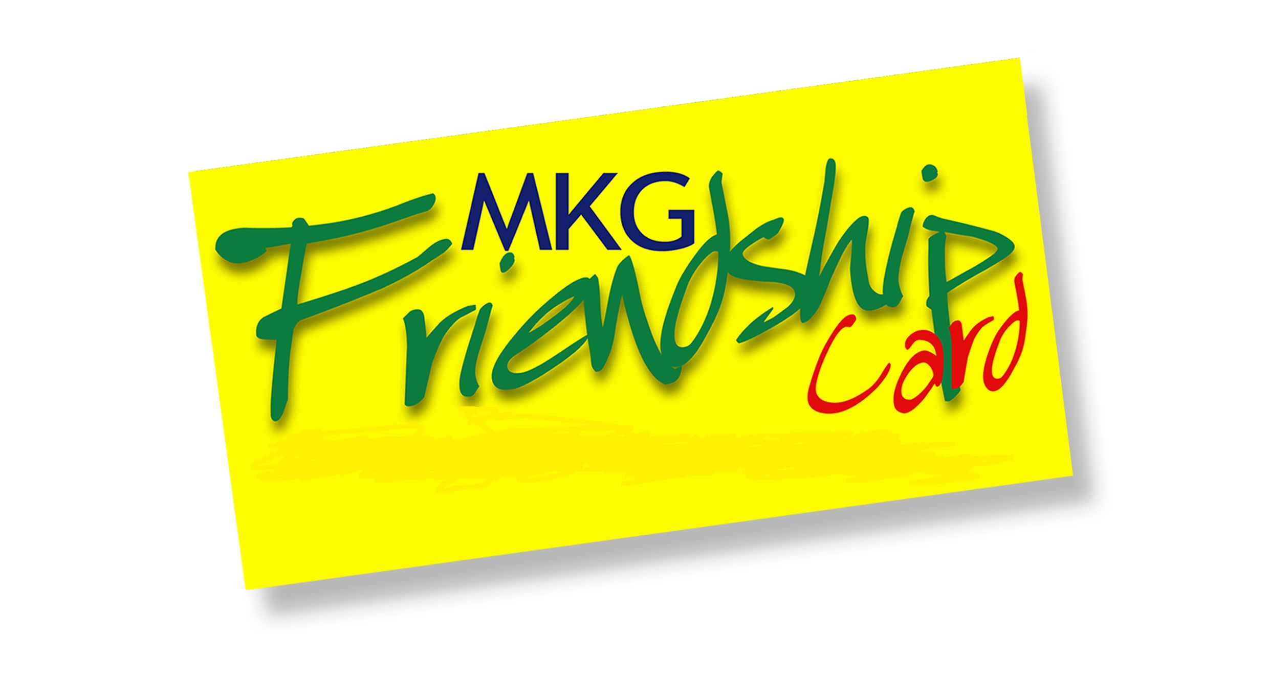 Trademark MKG FRIENDSHIP CARD