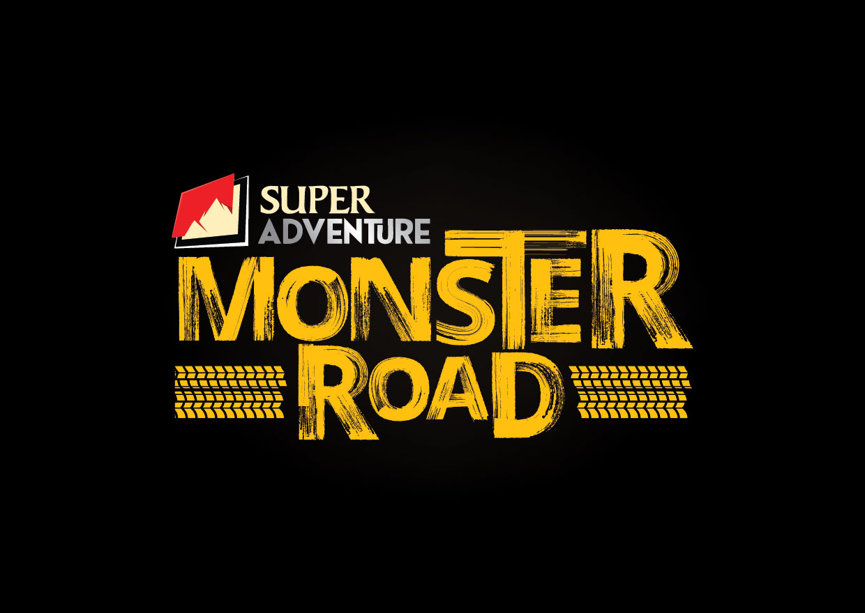 Trademark SUPER ADVENTURE MONSTER ROAD & Logo