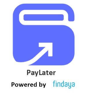 Trademark PayLater Powered by FINDAYA