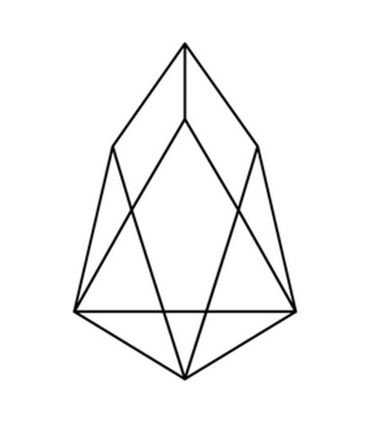 Trademark Heptahedron Geometric Design 2D