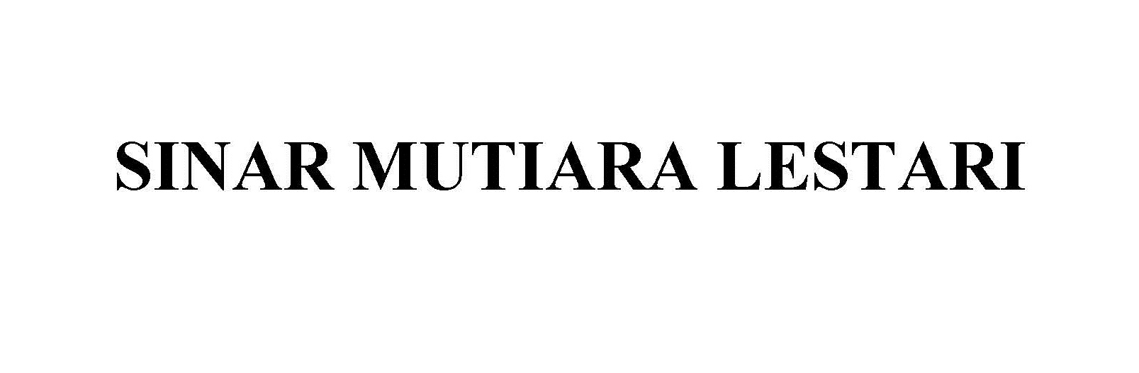 Trademark SINAR MUTIARA LESTARI