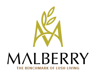 Trademark MALBERRY The Benchmark of Lush Living + Lukisan/Logo