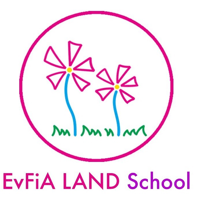 Trademark EVFIA LAND SCHOOL + LOGO