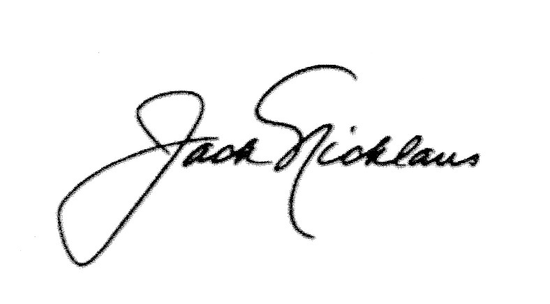 Trademark Jack Nicklaus Signature (Design)