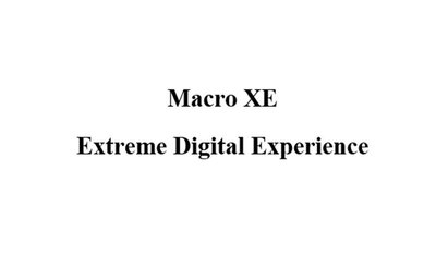 Trademark Macro XE Extreme Digital Experience